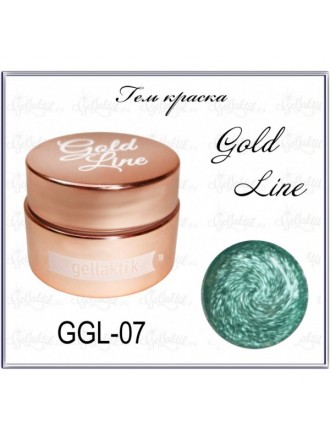 GELLAKTIK GOLD LINE GGL-07 Гель краска 7 гр