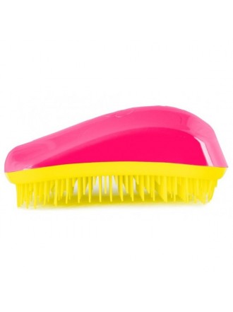 Dessata Hair Brush Mini Fuchsia-Yellow - Расческа для волос, Фуксия-Желтый