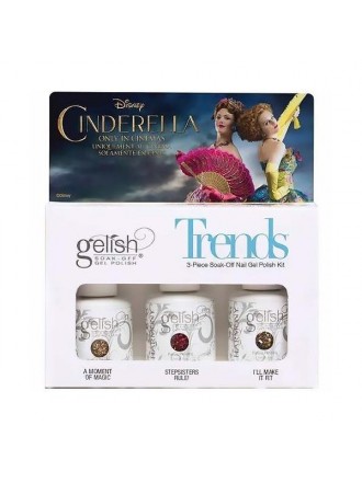 GELISH Trends Kit Cinderella Collection - набор гель-лаков "Trends" (01060, 01061, 01062 по 15 мл)