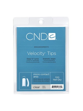 CND Velocity Tips Clear