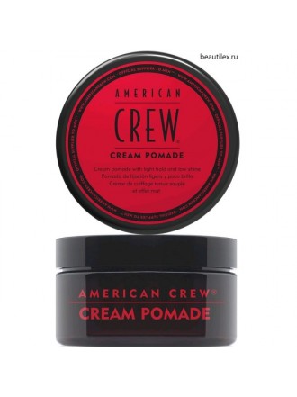 American Crew Крем-помада с легкой фиксацией и низким уровнем блеска Cream Pomade 85 гр