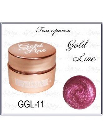 GELLAKTIK GOLD LINE GGL-11 Гель краска 7 гр