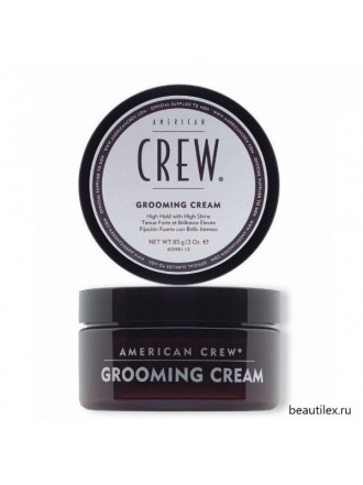 American Crew Крем с сильной фиксацией и высоким уровнем блеска для укладки волос и усов Grooming Cream 85 г.
