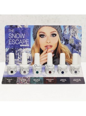 GELISH Snow Escape Collection 6pc - коллекция гель-лаков Snow Escape (6 шт по 15 мл)