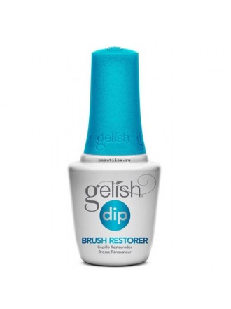 Gelish DIP Brush Restorer, 15 ml - шаг 5 (необязательный) - восстановитель кистей