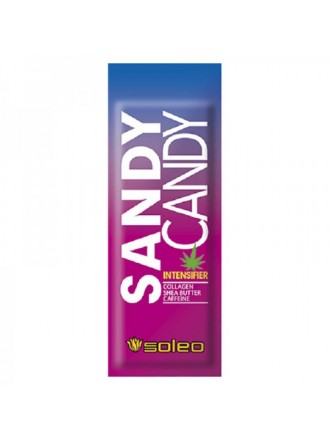 Интенсификатор загара с коллагеном, маслом ши и кофеином Soleo Sandy Candy 15 мл.