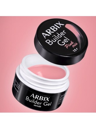 Arbix Builder Gel Pink Iris - Гель для наращивания и укрепления ногтей