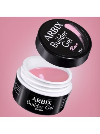Arbix Builder Gel Rose- Гель для наращивания и укрепления ногтей