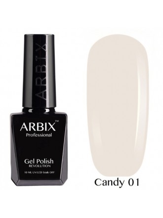 Гель-лак Arbix Candy №01 Ласковый Нюд