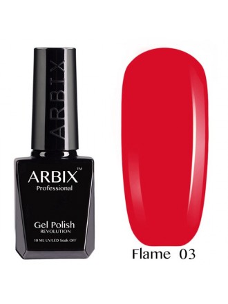 Гель-лак Arbix Flame №03 Храброе Сердце