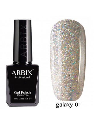 Гель-лак Arbix Galaxy №01 Звездная пыль