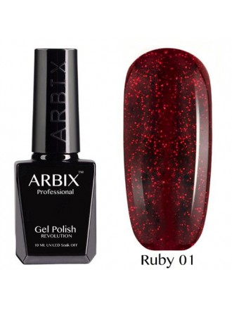 Гель-лак Arbix Ruby №01 Сомбреро