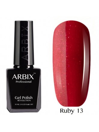 Гель-лак Arbix Ruby №13 Пылающая Страсть