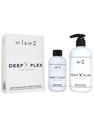 Система защиты и восстановления волос Deep Plex No.1, 6 мл + No.2, 25 мл.